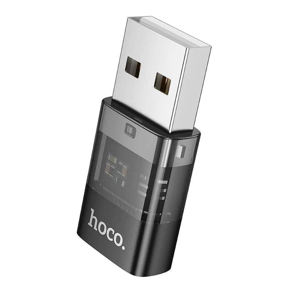 Adattatore Dati e Ricarica USB-C - USB-A HOCO UA36C, Nero - immagine 1