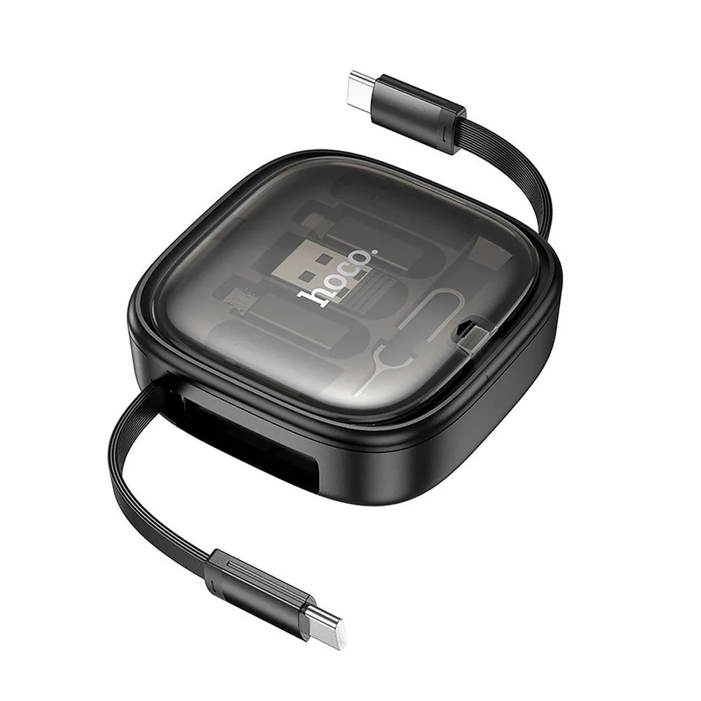 Cavo Dati e Ricarica USB-C - USB-C HOCO U140, 60W, 0.95m, Nero - immagine 1