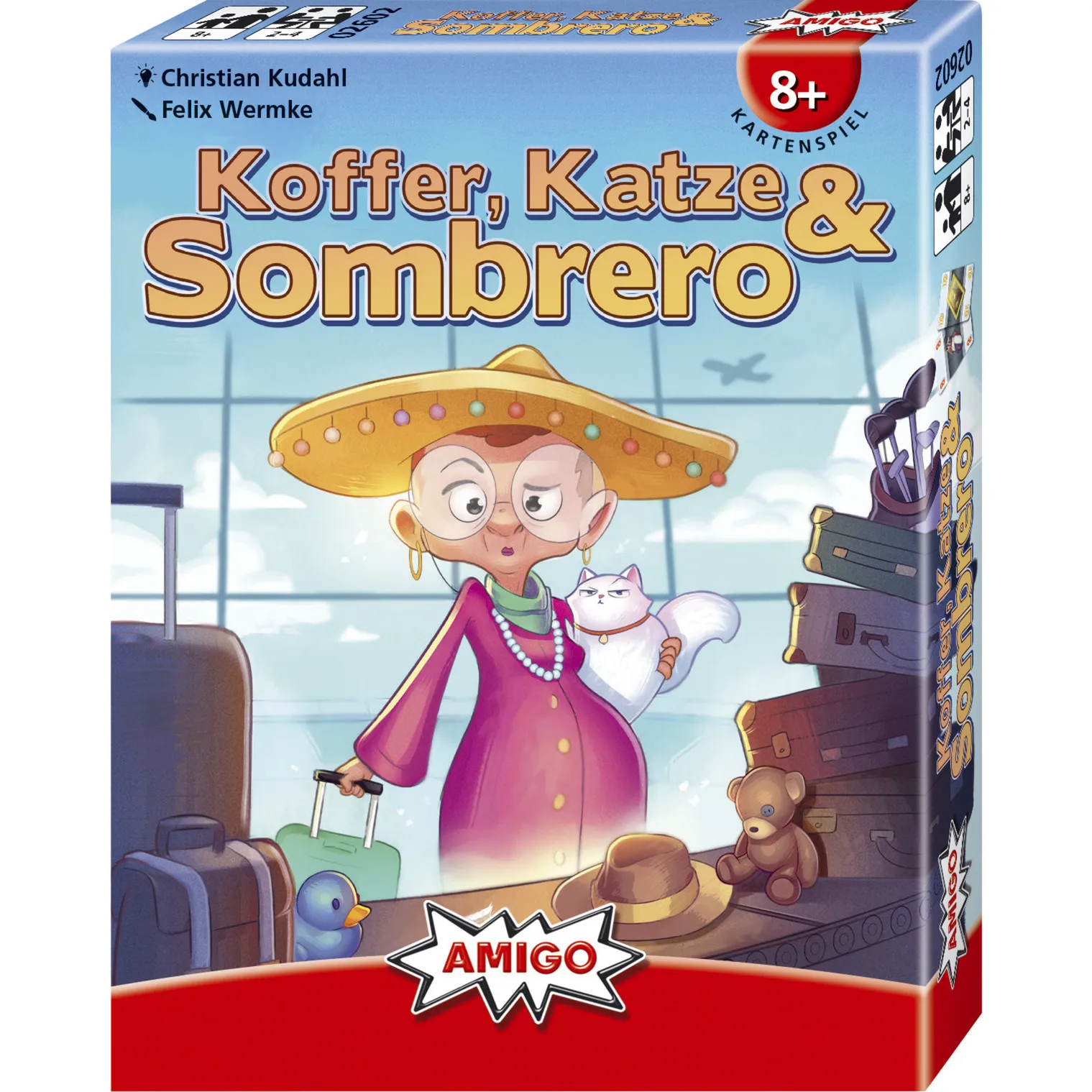 Amigo Valigia, Gatto & Sombrero, Gioco di carte - immagine 1
