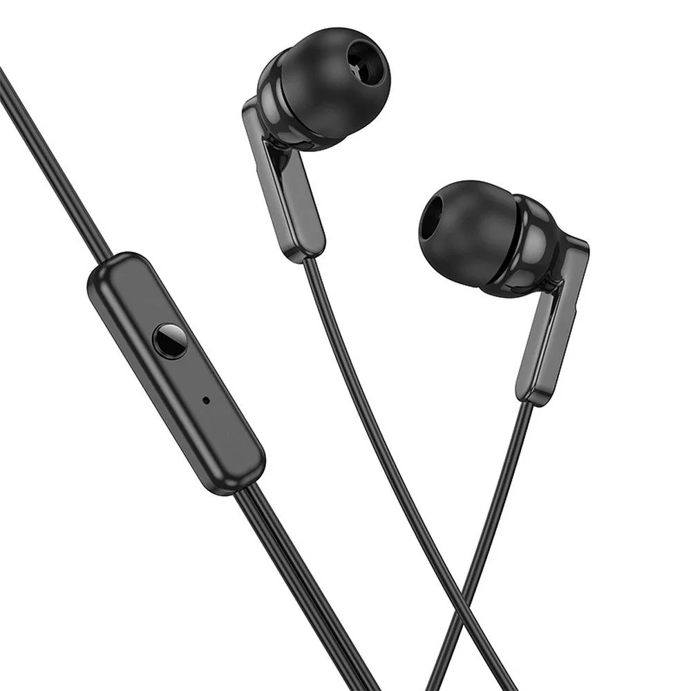 Handsfree 3.5mm HOCO M121, Nero - immagine 1