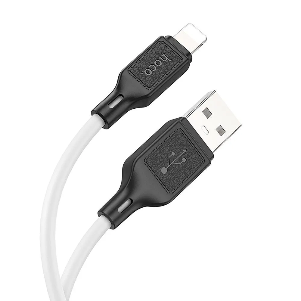 Cavo Dati e Ricarica USB-A - Lightning HOCO X90, 18W, 1m, Bianco - immagine 1