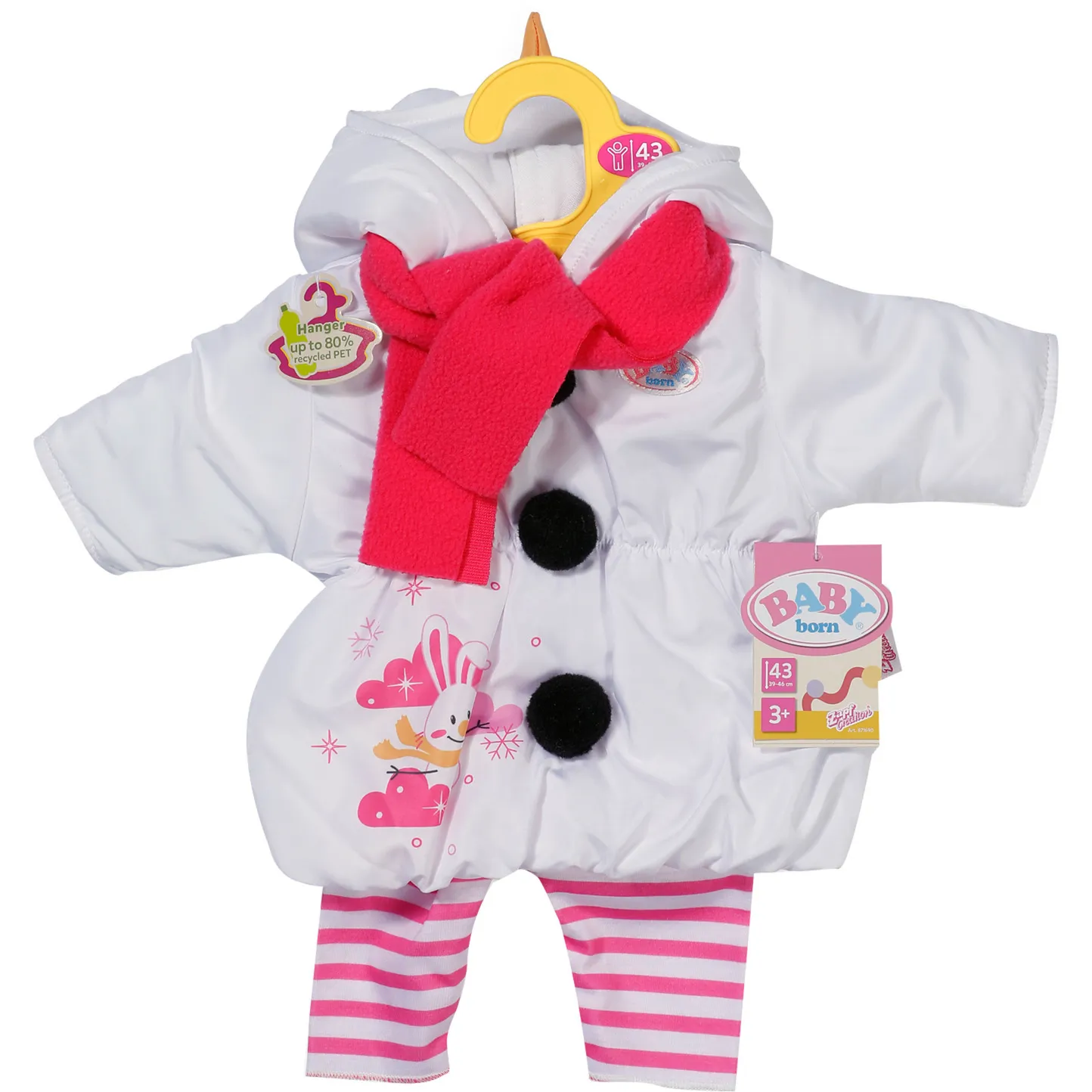 BABY born Snowman Costume 43cm, Accessori della bambola - immagine 1