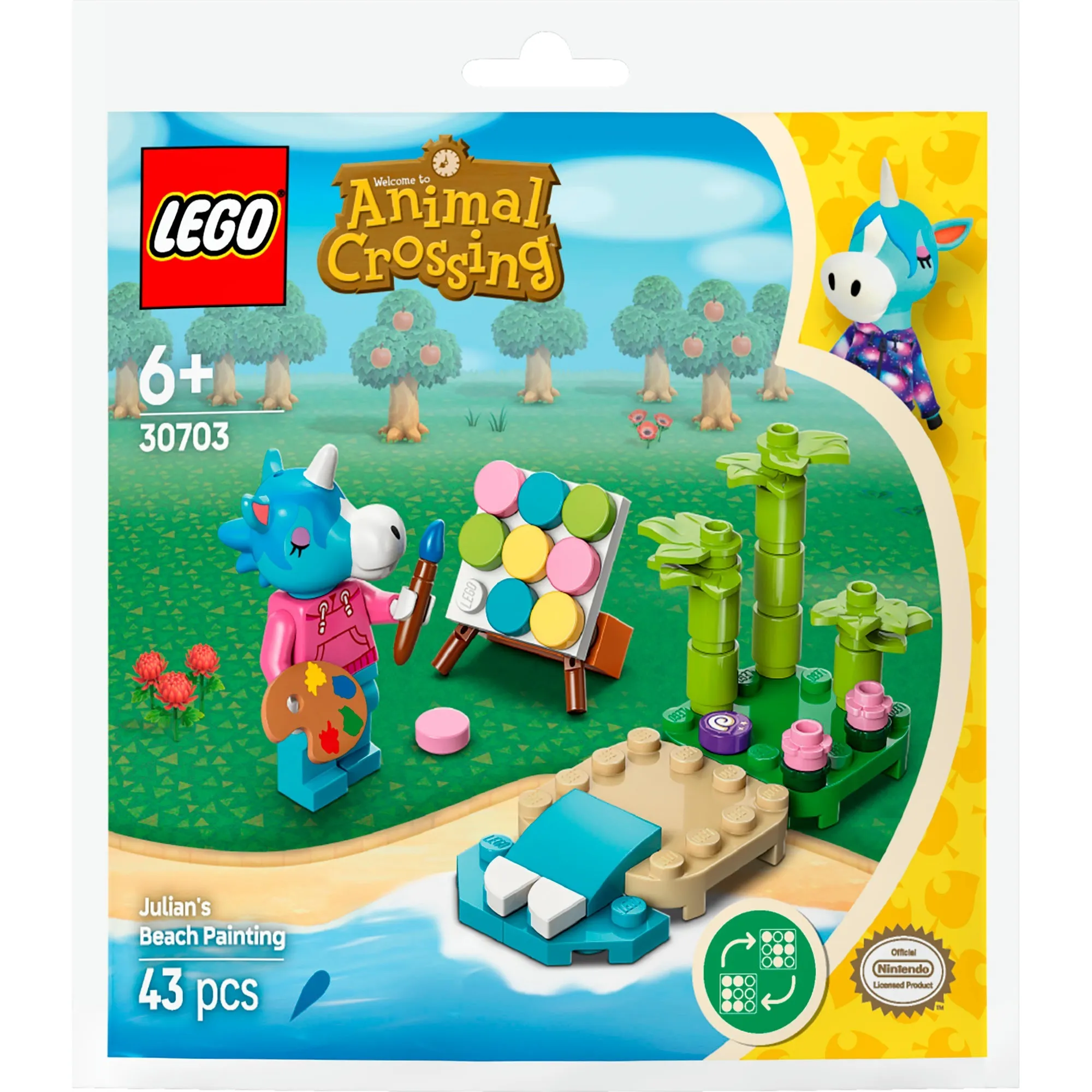 Giuliano dipinge sulla spiaggia, Giochi di costruzione - immagine 1