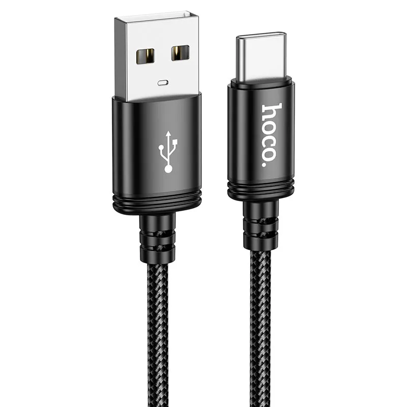 Cavo Dati e Ricarica USB-A - USB-C HOCO X91, 18W, 3m, Nero - immagine 1