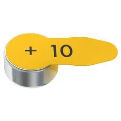 Batteria Zinco aria HEARING AID 10 Giallo (8pz) 24610 101 418 - immagine 1