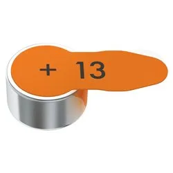 Batteria Zinco aria HEARING AID 13 Arancio (8pz) 24606 101 418 - immagine 1