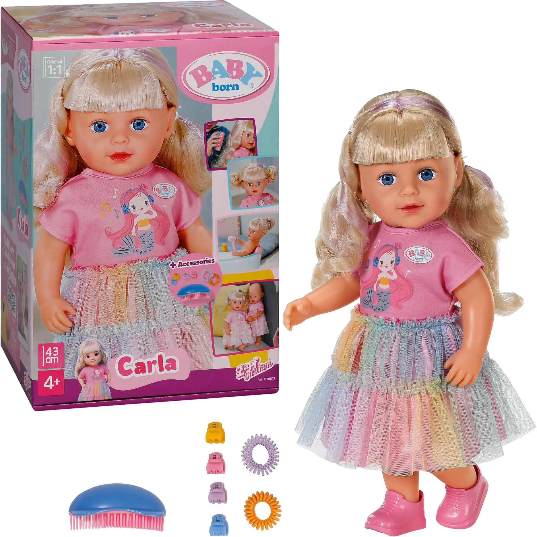@BABY born Carla 43cm, Bambola - immagine 1