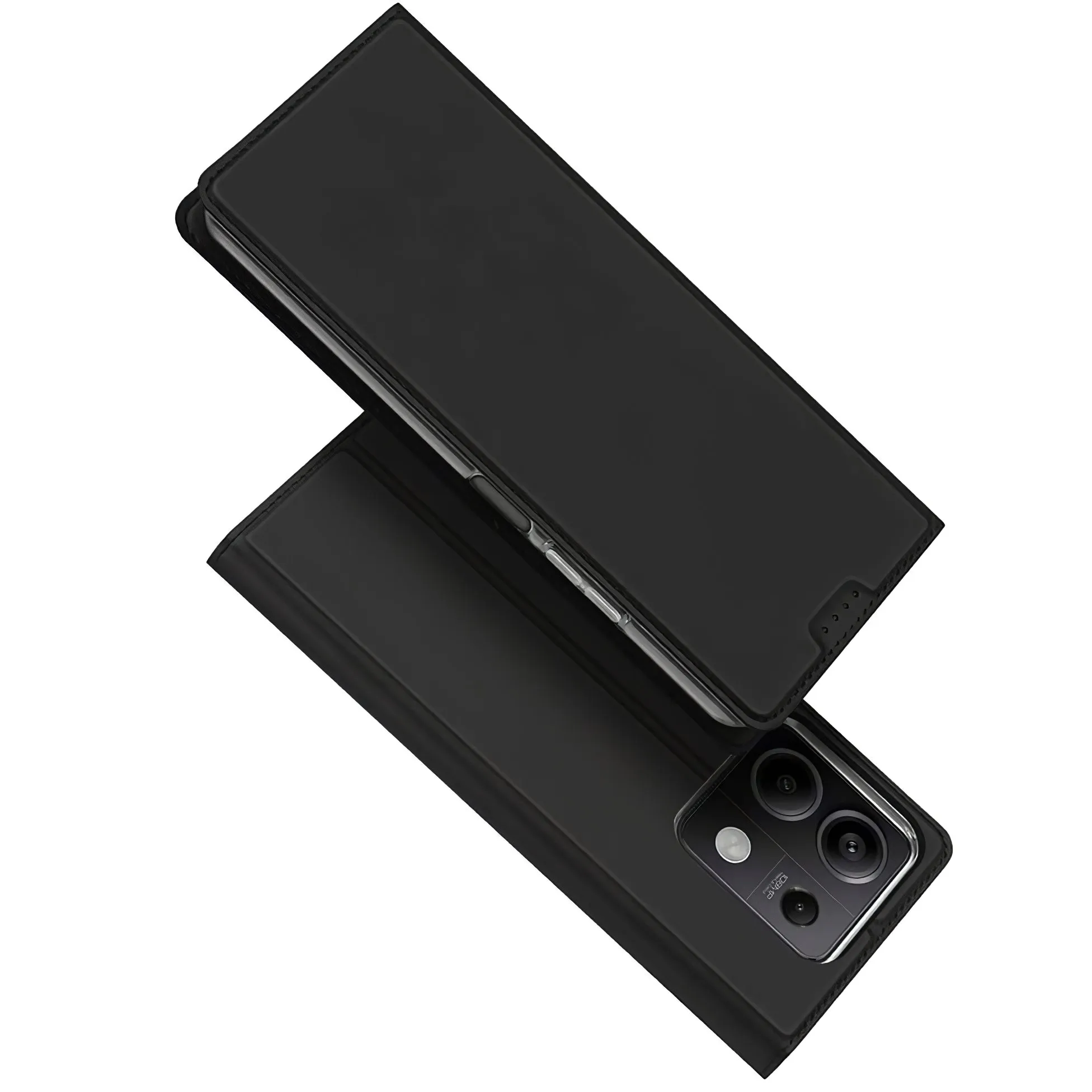 Custodia per Xiaomi Redmi Note 13 5G, DUX DUCIS, Skin Pro, Nera - immagine 1