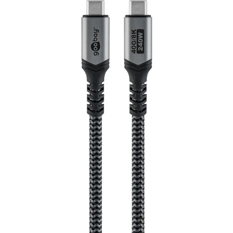 Cavo USB4 Gen 3x2, connettore USB-C > connettore USB-C, 40Gbit/s - immagine 1