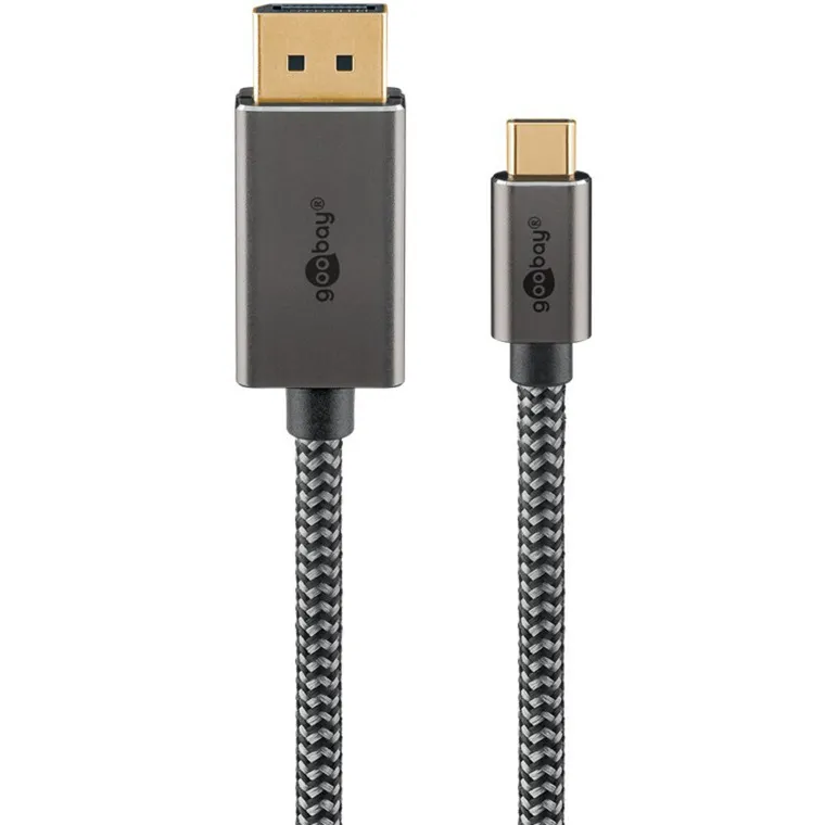 Cavo adattatore USB, connettore USB-C > connettore DisplayPort, 4K 60Hz - immagine 1