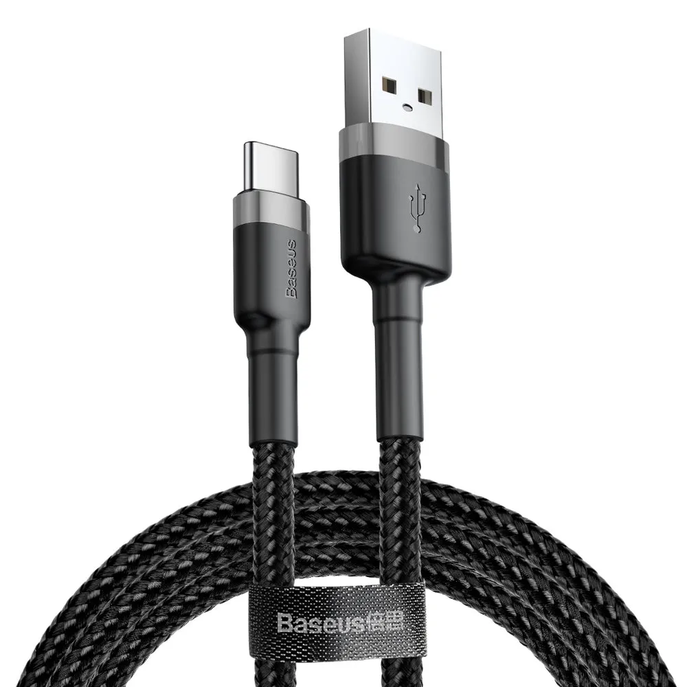 Cavo Dati e Ricarica USB-A - USB-C Baseus Cafule, 60W, 0.5m, Nero CATKLF-AG1 - immagine 1