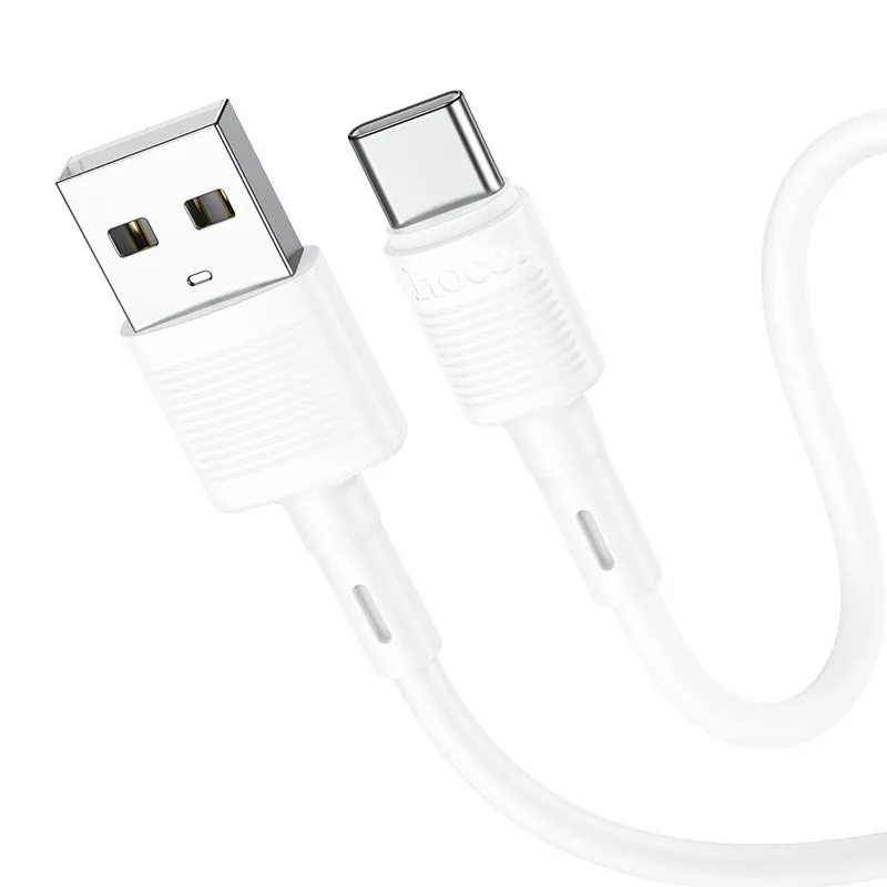 Cavo Dati e Ricarica USB-A - USB-C HOCO X83 Victory, 20W, 1m, Bianco - immagine 1