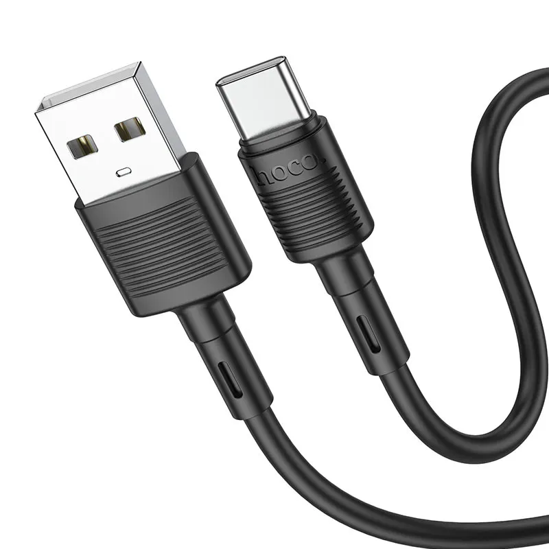 Cavo Dati e Ricarica USB-A - USB-C HOCO X83 Victory, 20W, 1m, Nero - immagine 1