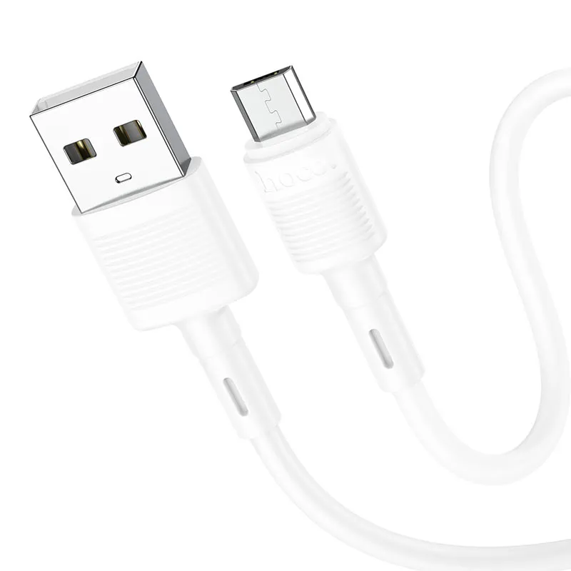 Cavo Dati e Ricarica USB-A - microUSB HOCO X83 Victory, 18W, 1m, Bianco - immagine 1