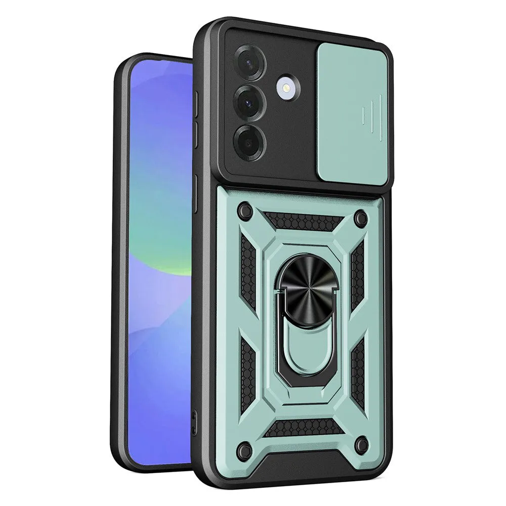 Custodia per Samsung Galaxy A37 5G, Techsuit, CamShield, Verde - immagine 1