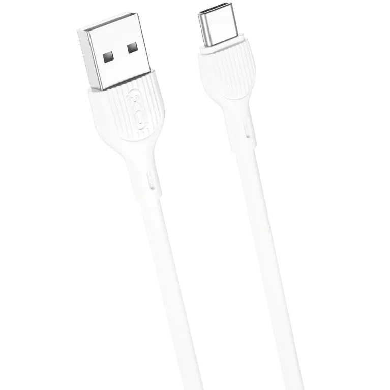 Cavo Dati e Ricarica USB-A - USB-C XO Design NB200, 10W, 1m, Bianco - immagine 1