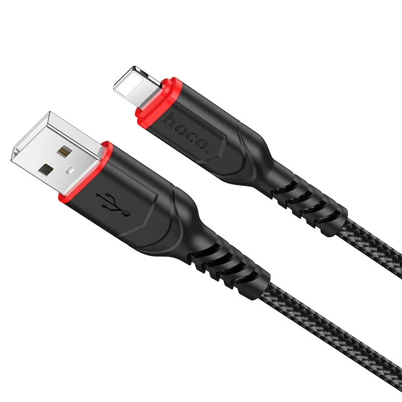 Cavo Dati e Ricarica USB-A - Lightning HOCO X59 Victory, 18W, 1m, Nero - immagine 1