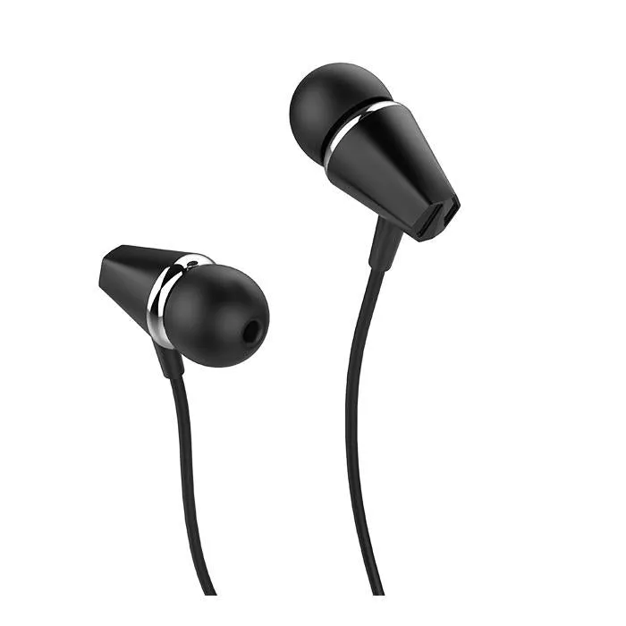 Handsfree 3.5mm HOCO M34 Honor Music, Nero - immagine 1