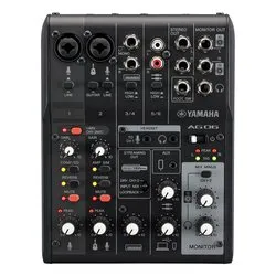 Mixer disc jockey AG SERIES Black CAG06MK2B - immagine 1