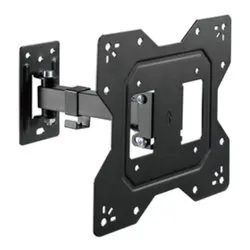 Supporto monitor TV parete ( 30 Kg ) VESA 200 x 200 Black MEDIUM200 - immagine 1