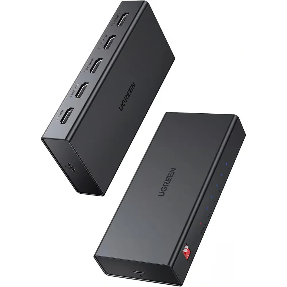 Splitter Video HDMI UGREEN CM570 (90514), Nero - immagine 1