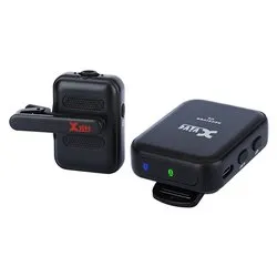 Kit microfoni U6 Compact Wireless Mic System Black - immagine 1