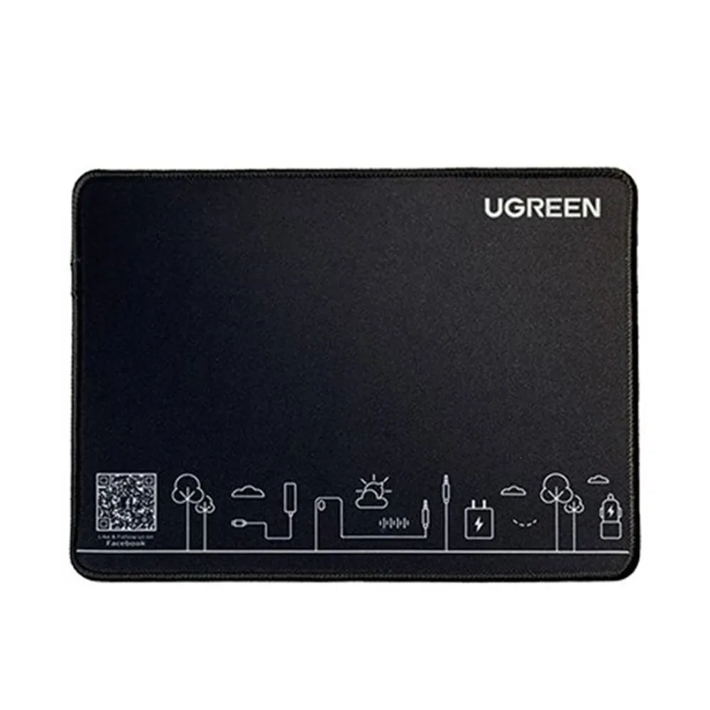 MousePad Gaming UGREEN CY016, 260mm x 200mm x 4mm, Nero - immagine 1