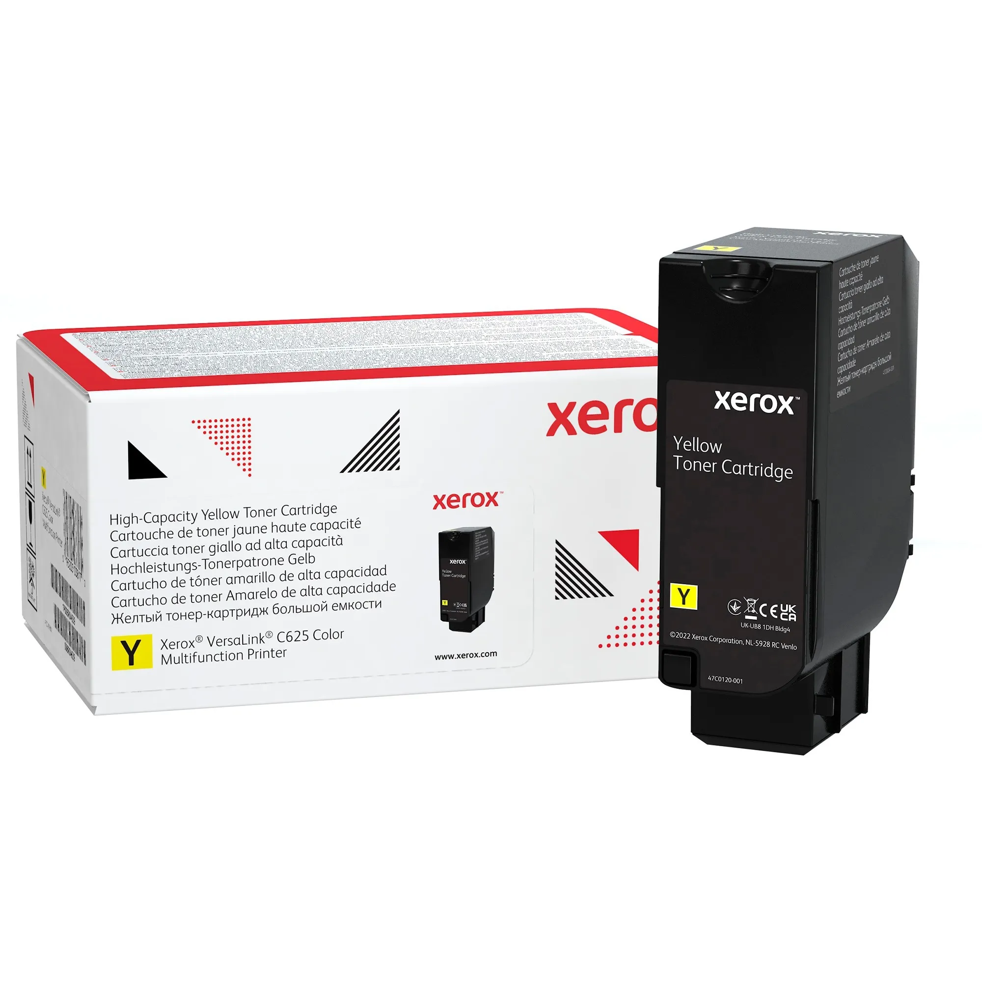 Cartuccia toner Giallo a Alta capacità da 16000 Pagine per Stampante multifunzione a colori ® VersaLink® C625 (006R04639) - immagine 1