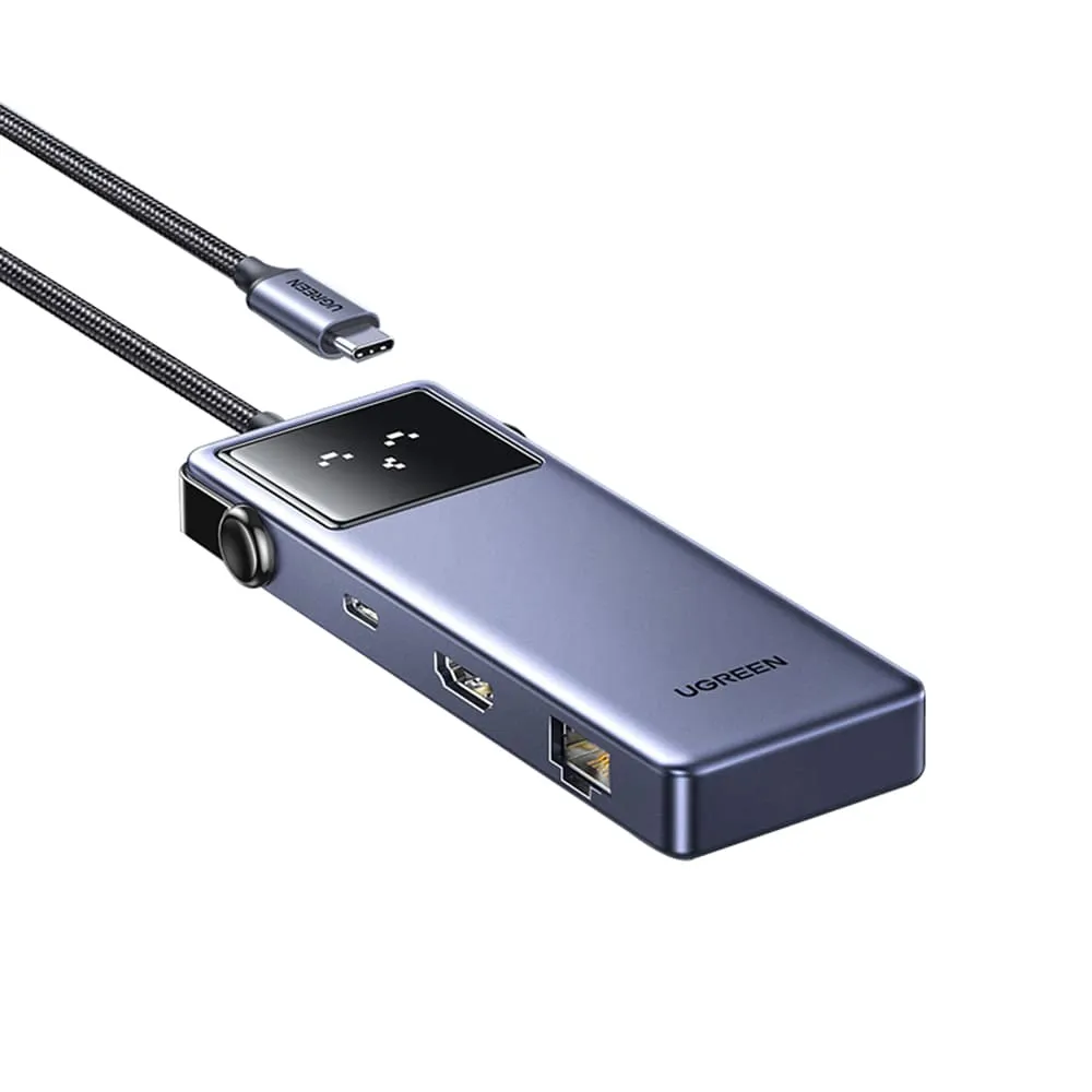 Hub USB-C UGREEN CM888 (45155) Uno, 6in1, Grigio - immagine 1