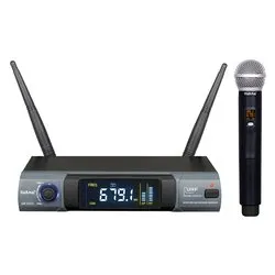 Kit microfono Set 8300 palmare UHF Black e Grey - immagine 1
