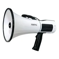 Megafono GT 1231BT 30W (Ricaricabile) White e Black - immagine 1