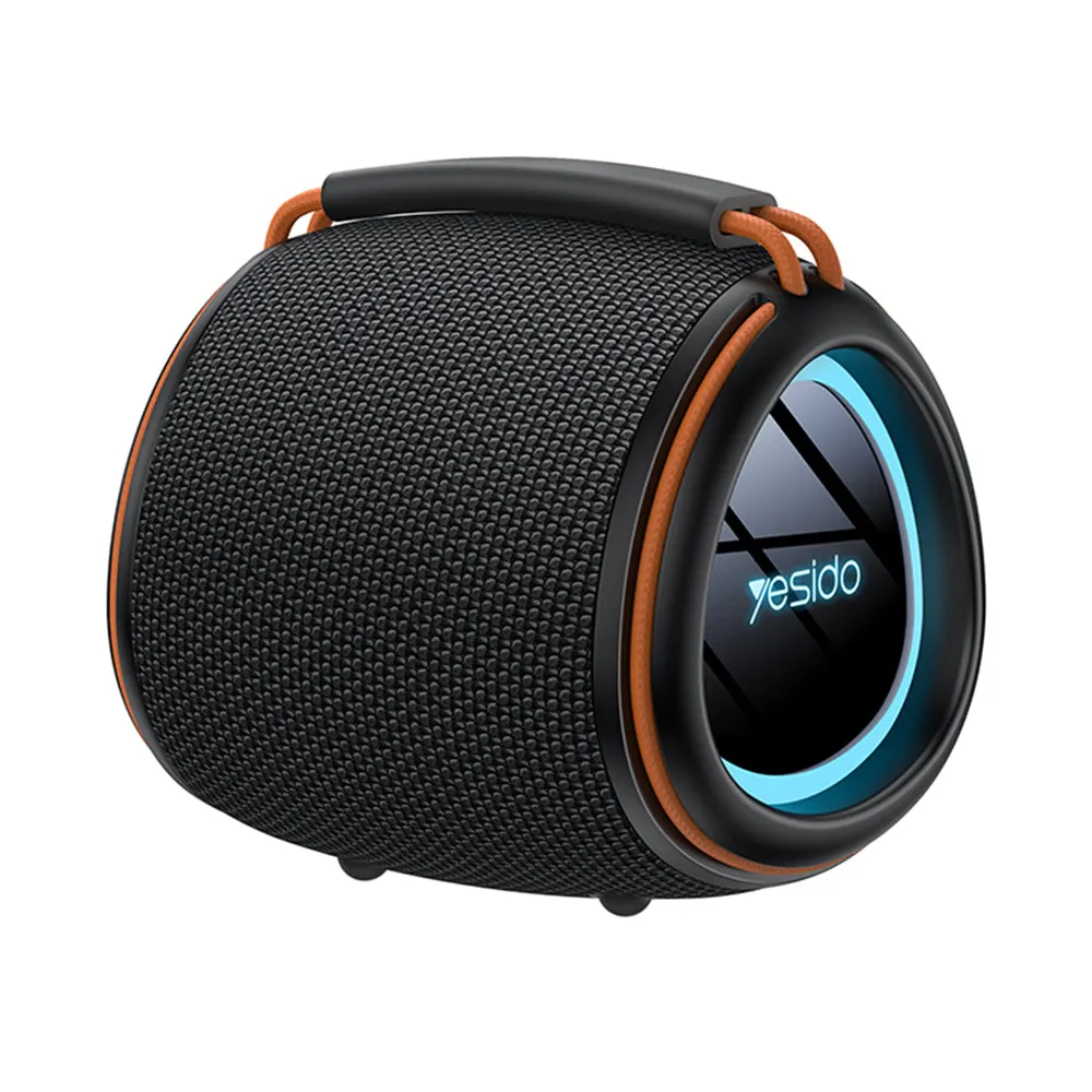 Cassa Portatile Bluetooth Yesido YSW40, 8W, RGB, Nera - immagine 1