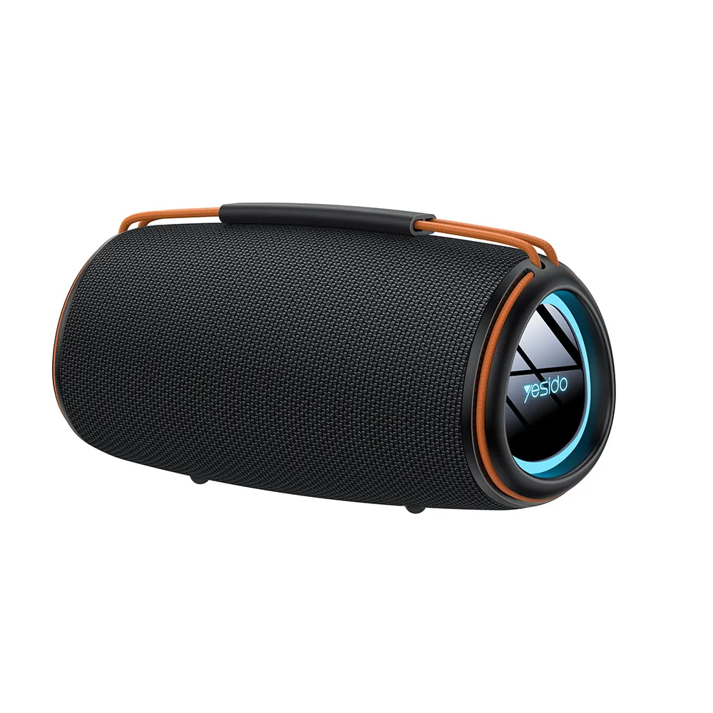Cassa Portatile Bluetooth Yesido YSW38, 30W, TWS, RGB, Nera - immagine 1