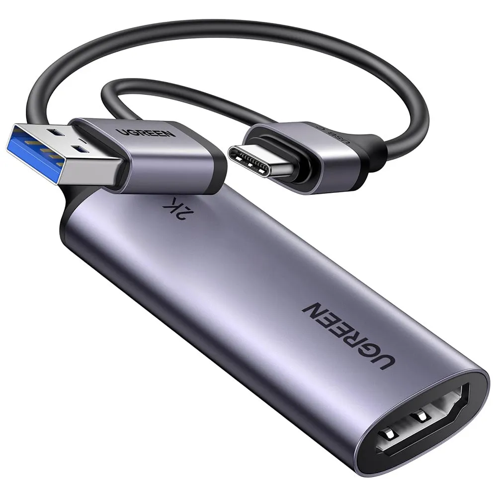 Adattatore Audio e Video USB-A / USB-C - HDMI UGREEN CM629 (15389), Grigio - immagine 1