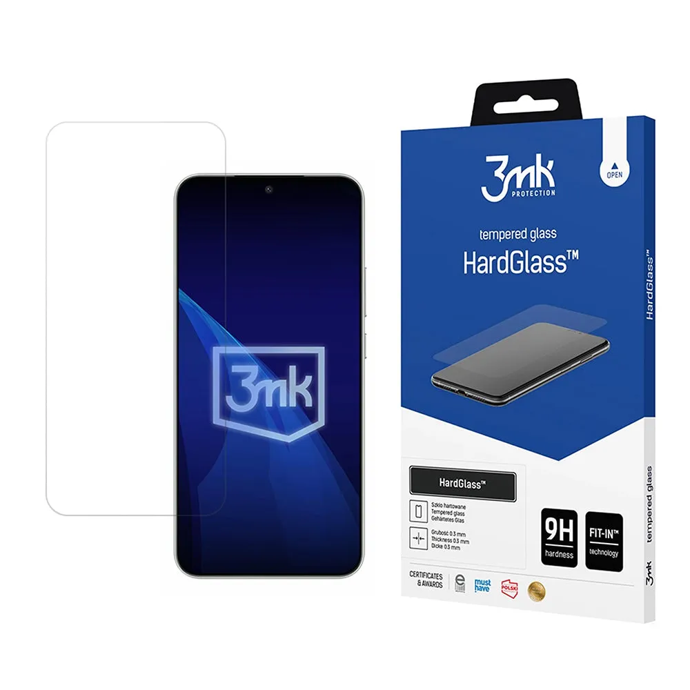 Pellicola Protettiva Schermo 3MK HardGlass per Honor Magic8 Lite, Vetro Temperato, Full Glue - immagine 1