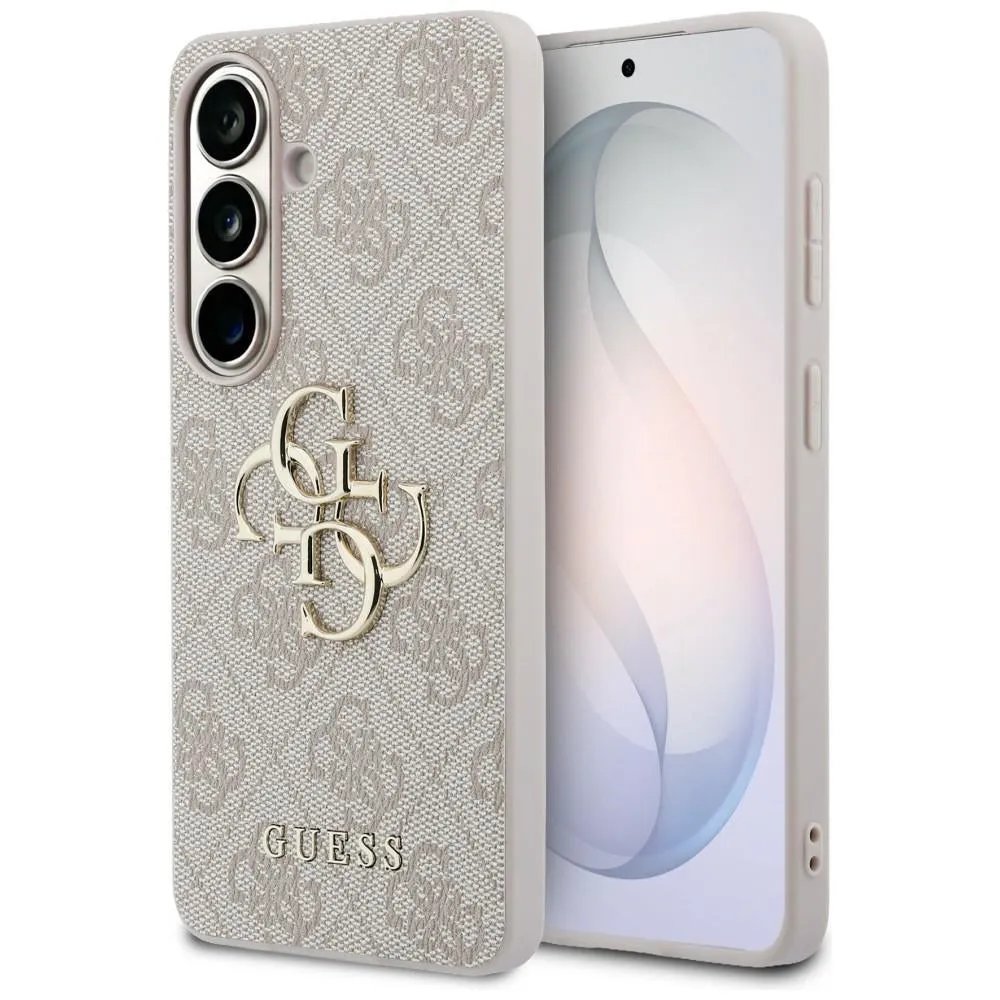 Custodia per Samsung Galaxy S26 S942, Guess, 4G Big Logo, Rosa - immagine 1