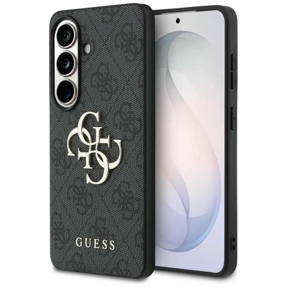 Custodia per Samsung Galaxy S26 S942, Guess, 4G Big Logo, Nera - immagine 1