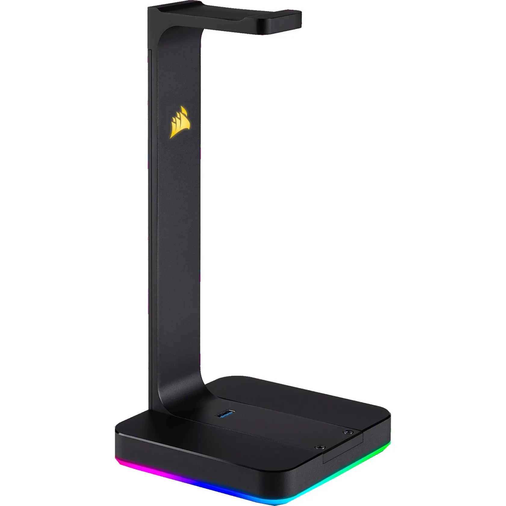 ST100 RGB Premium Cuffia Nero, Supporto - immagine 1