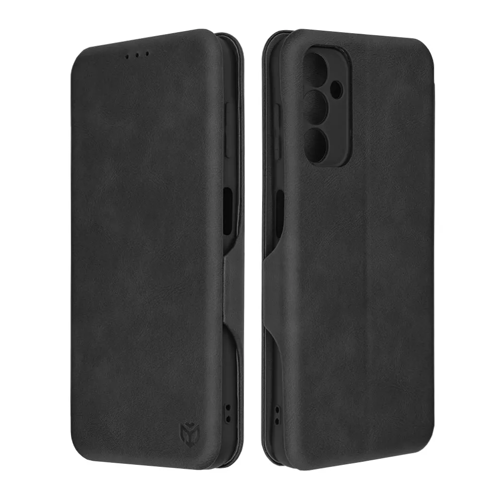 Custodia per Samsung Galaxy A14 A145 / A14 5G A146, Techsuit, Safe Wallet Plus, Nera - immagine 1