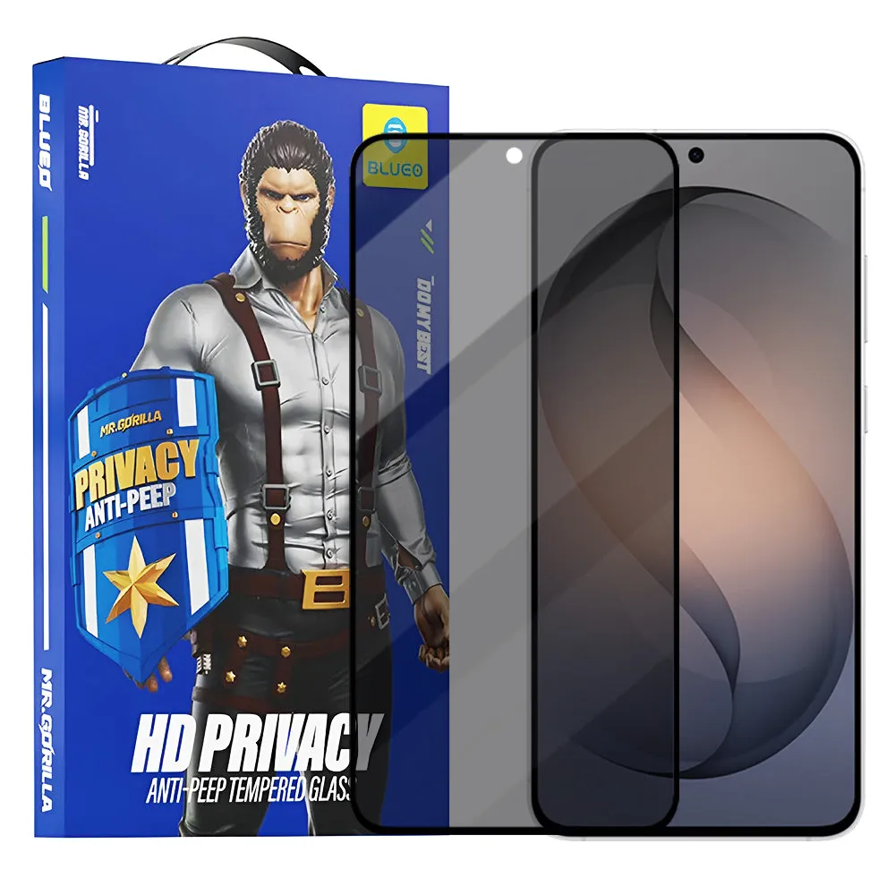 Pellicola Protettiva Schermo Privacy Blueo Anti-Peep per Samsung Galaxy S26 S942, Vetro Temperato, Full Glue - immagine 1
