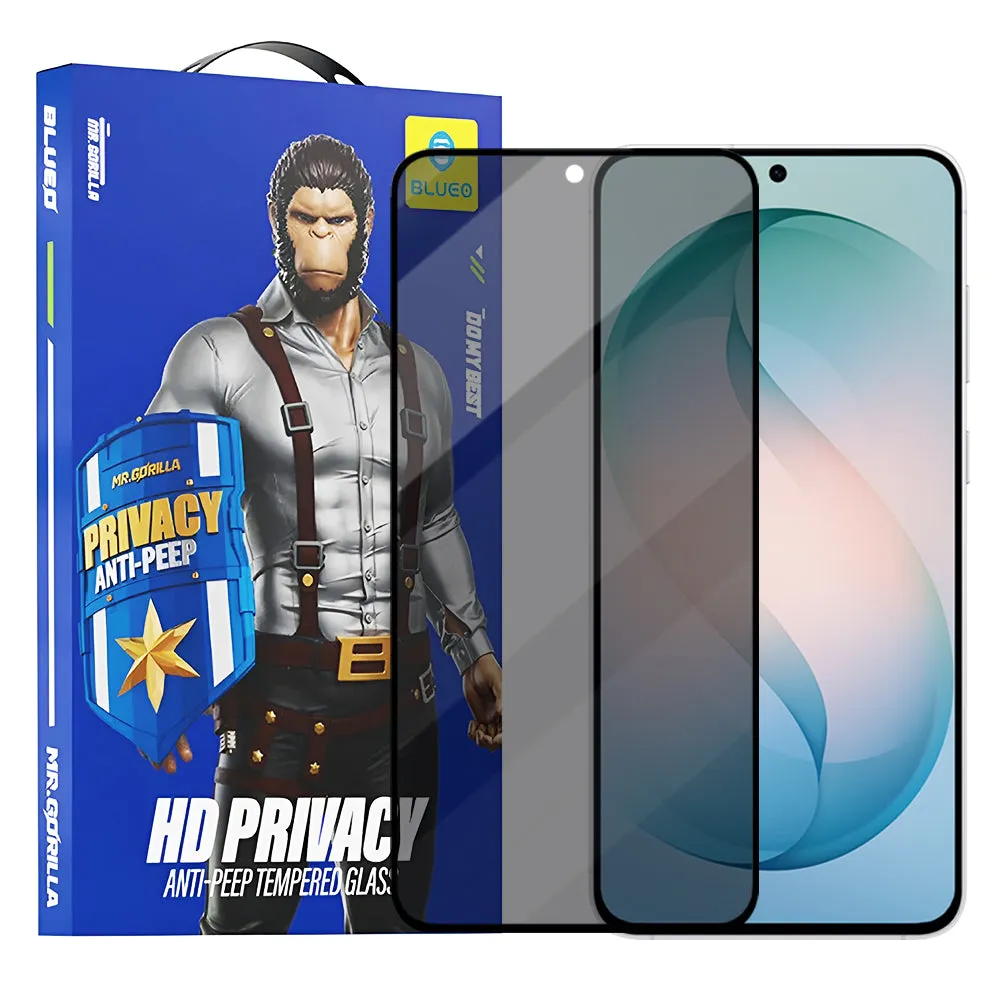 Pellicola Protettiva Schermo Privacy Blueo Anti-Peep per Samsung Galaxy S26 Plus S947, Vetro Temperato, Full Glue - immagine 1