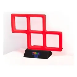 TETRIS Neon Tetrimino Z Lampada Red 320051 - immagine 1