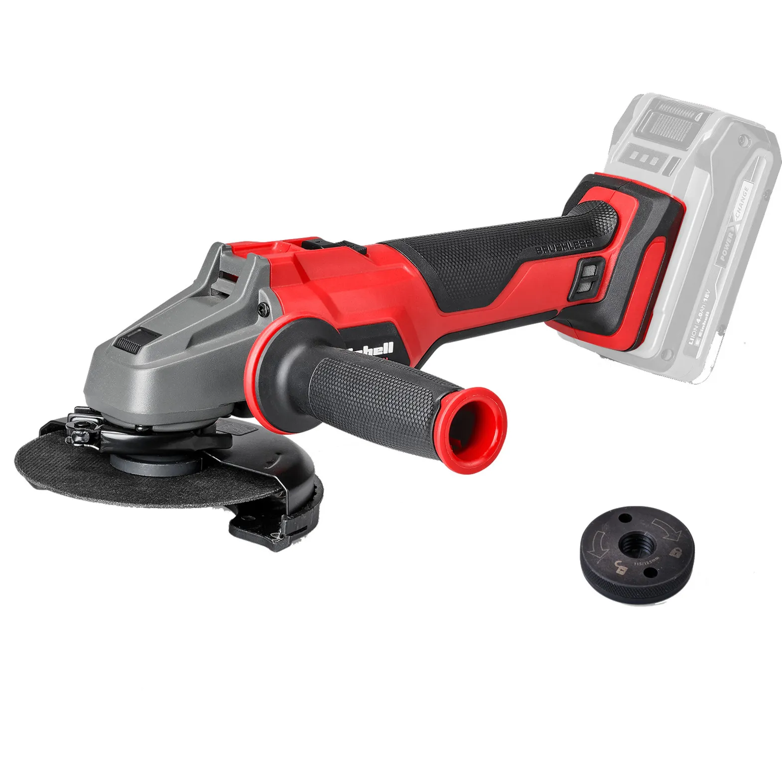 Professional Akku-Winkelschleifer AXXIO 18/125 Q, 18Volt, Smerigliatrice angolare - immagine 1