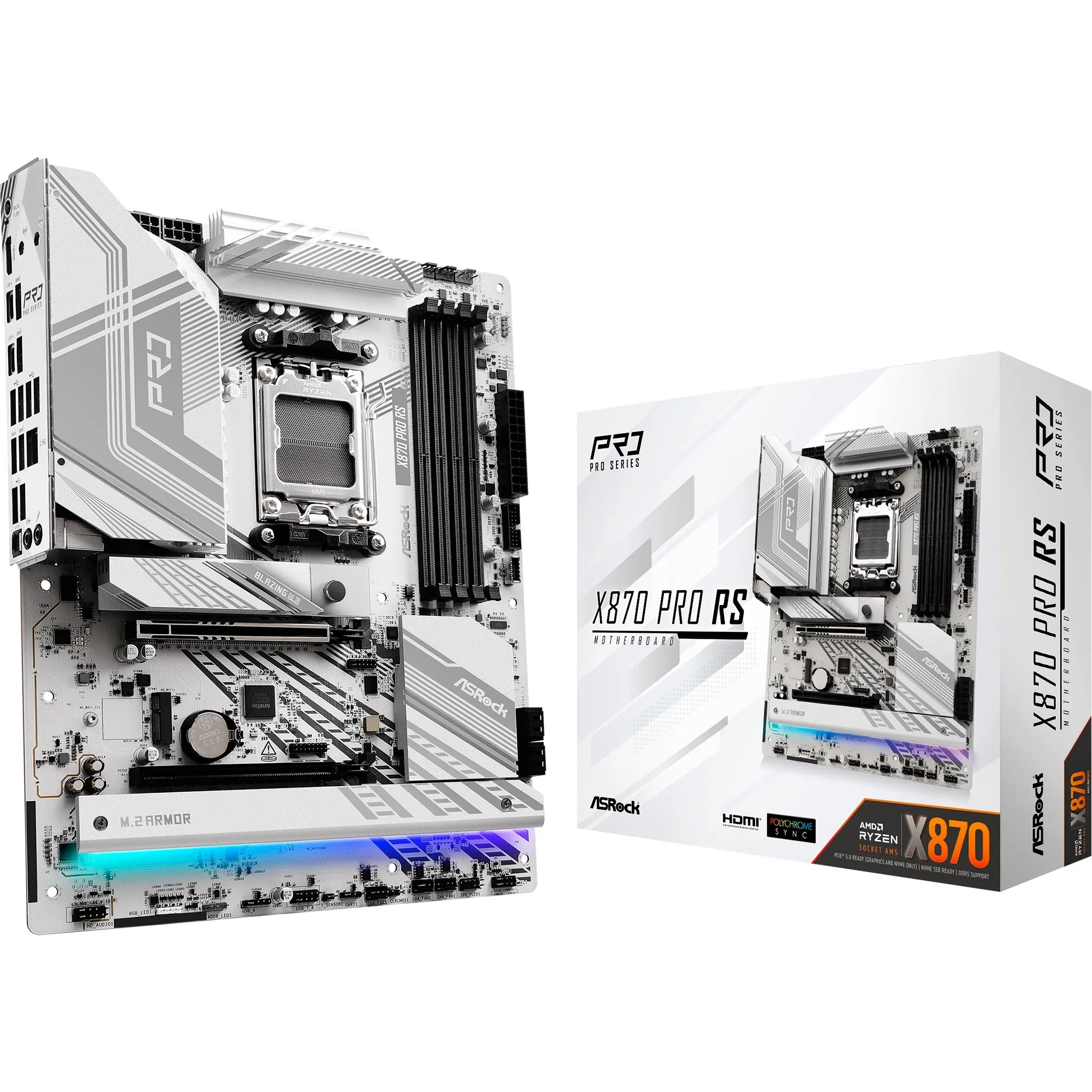 X870 Pro RS, Scheda madre - immagine 1