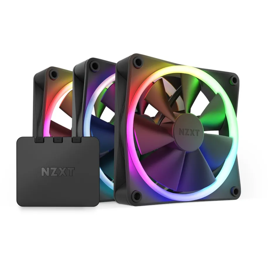 F120 RGB Triple Pack Case per computer Ventilatore 12 cm Nero 3 pz, Ventola - immagine 1