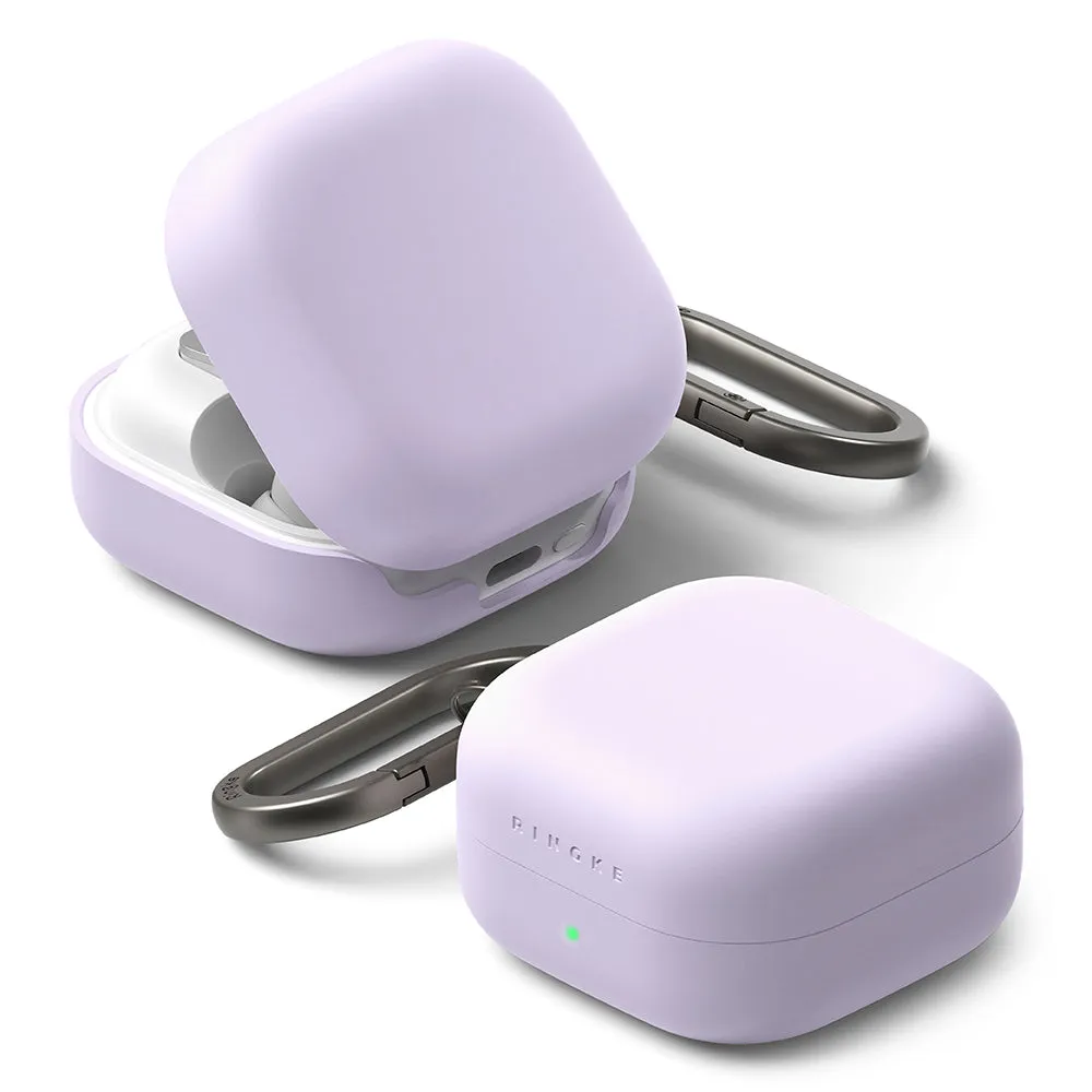 Custodia Ringke per Samsung Galaxy Buds4 / Buds4 Pro, Lilla Chiaro - immagine 1