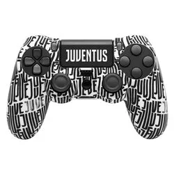 Cover gamepad PLAYSTATION 4 Juventus Repeat White e Black COP40003 - immagine 1