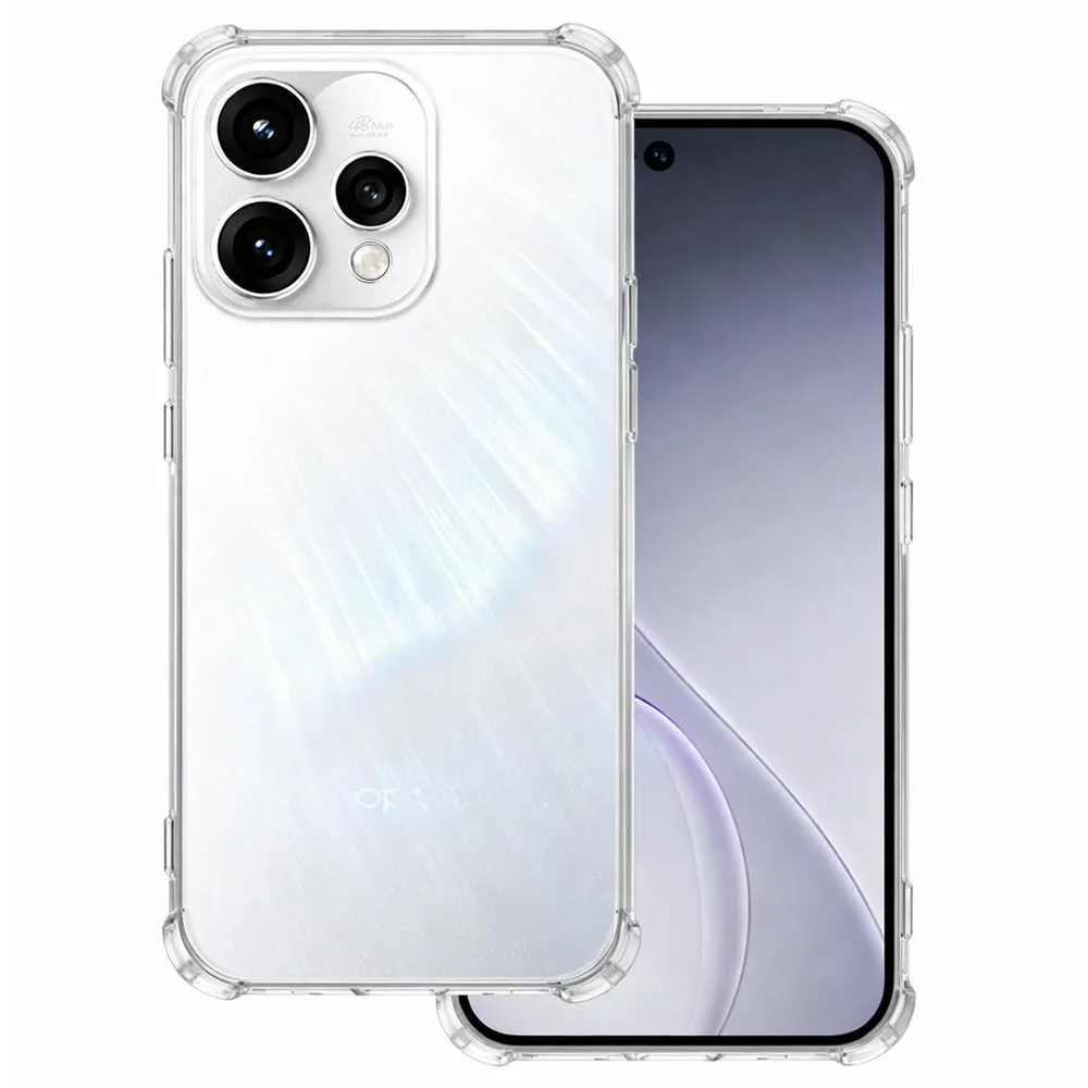 Custodia per Oppo Reno15, Techsuit, Shockproof Clear, Trasparente - immagine 1