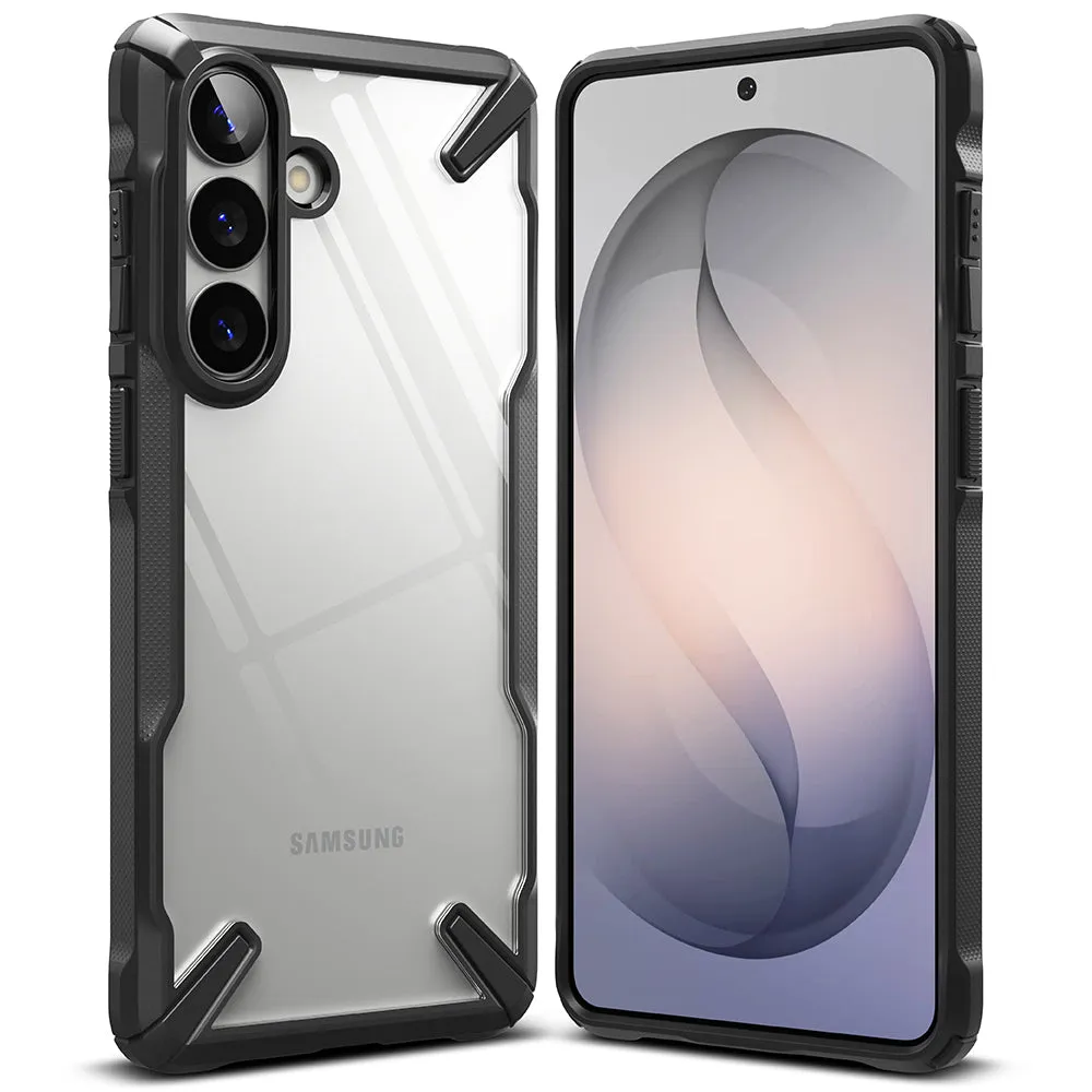 Custodia per Samsung Galaxy S26 S942, Ringke, Fusion X, Nera - immagine 1