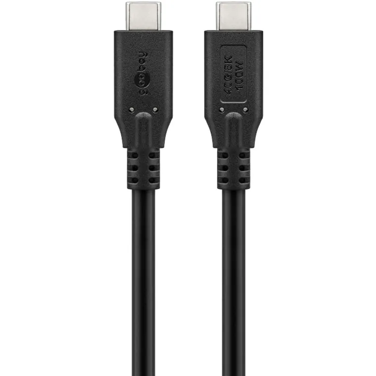 Cavo USB4 Gen 3x2, connettore USB-C > connettore USB-C, 40Gbit/s - immagine 1